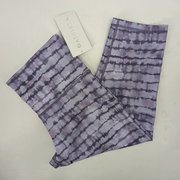 NWT ATHLETA Elation Printed Capri Leggings Pants - Picture 1 of 13